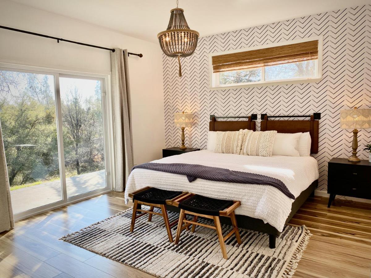 Glamour Mountain Getaway By Casa Oso With Views And Spa Oakhurst Esterno foto