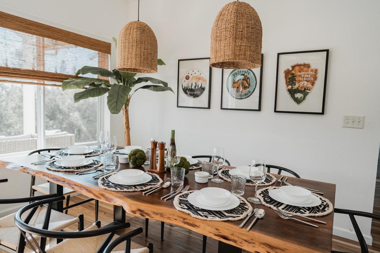 Glamour Mountain Getaway By Casa Oso With Views And Spa Oakhurst Esterno foto